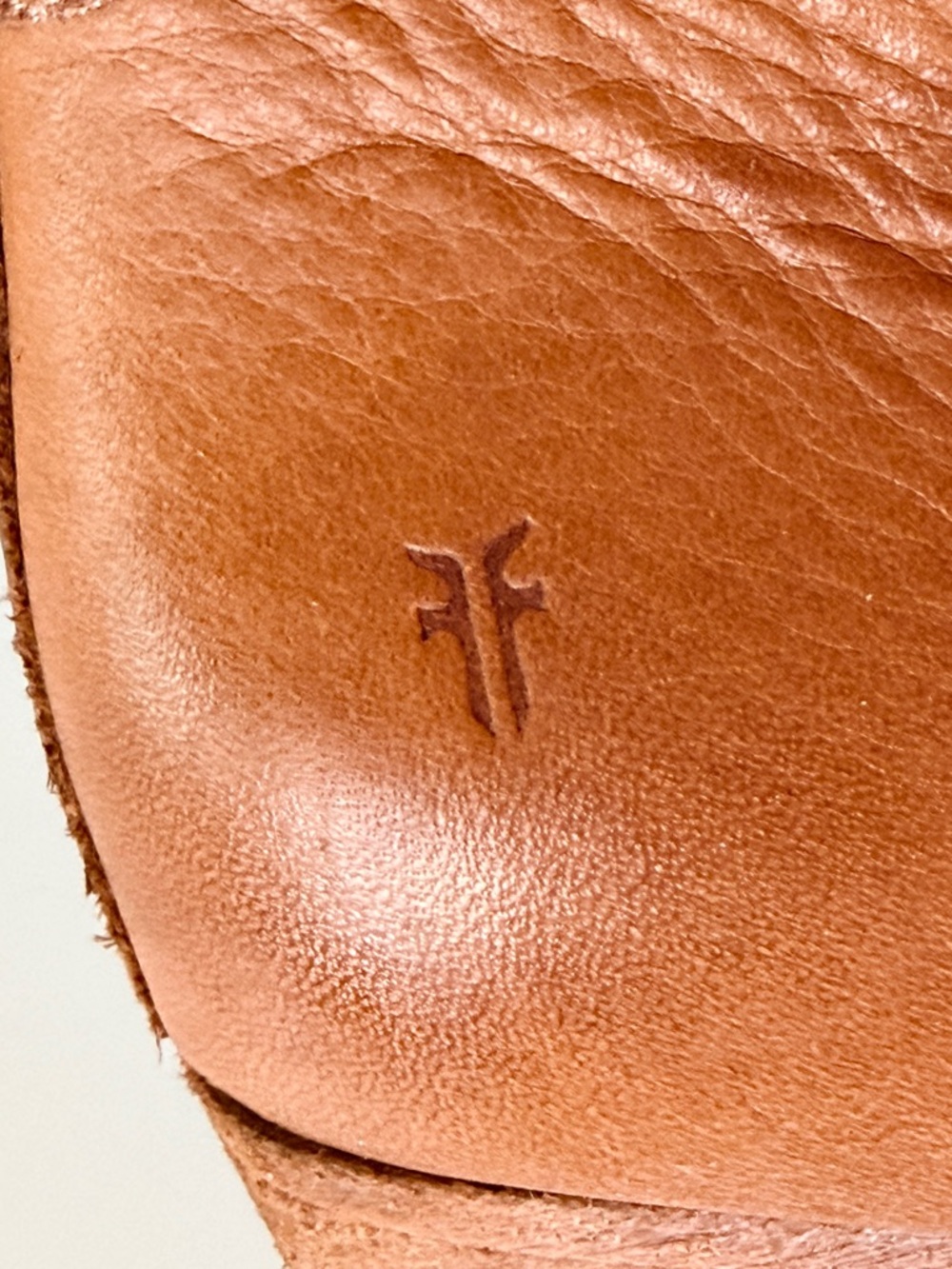 Frye Naomi Pick-Stitch Heeled Boots in Whiskey 8 - Picture 6 of 9